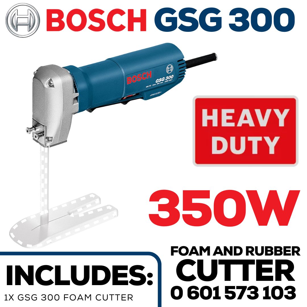 Bosch 350W Foam and Rubber Cutter | Shop Online