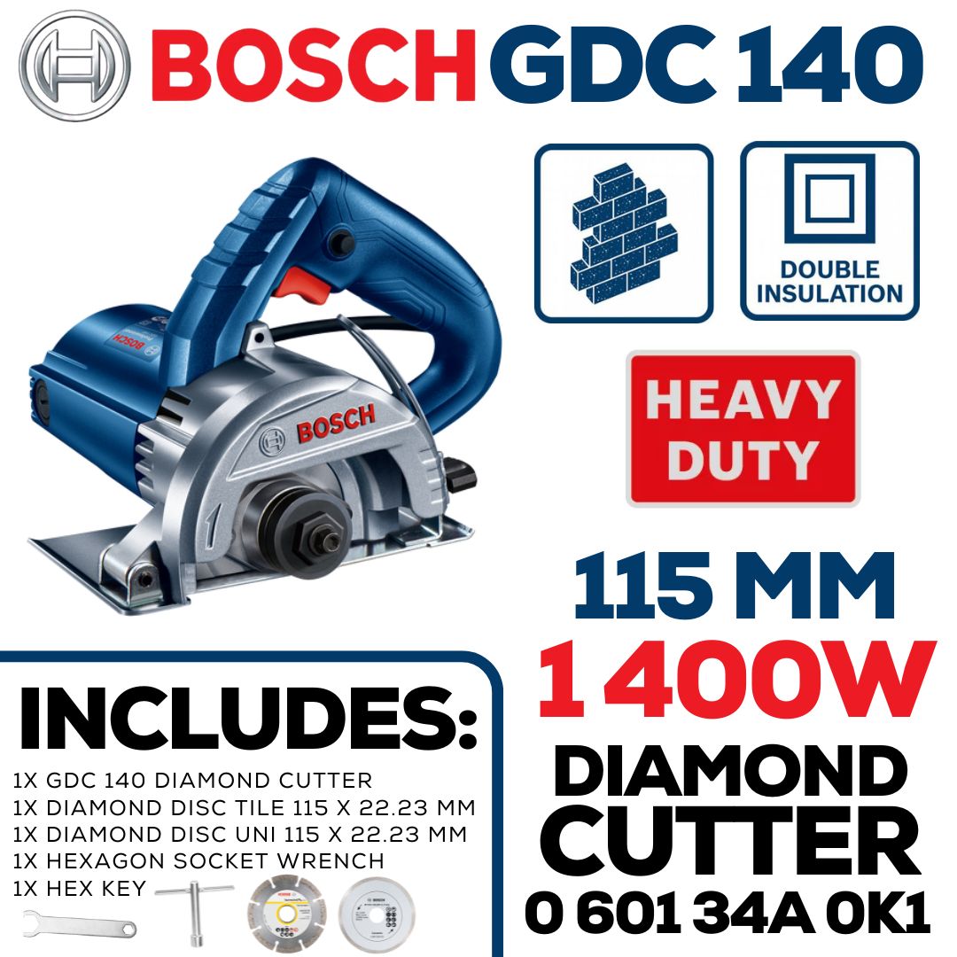 Bosch 1 400W Diamond Cutter 115 mm | Shop Online