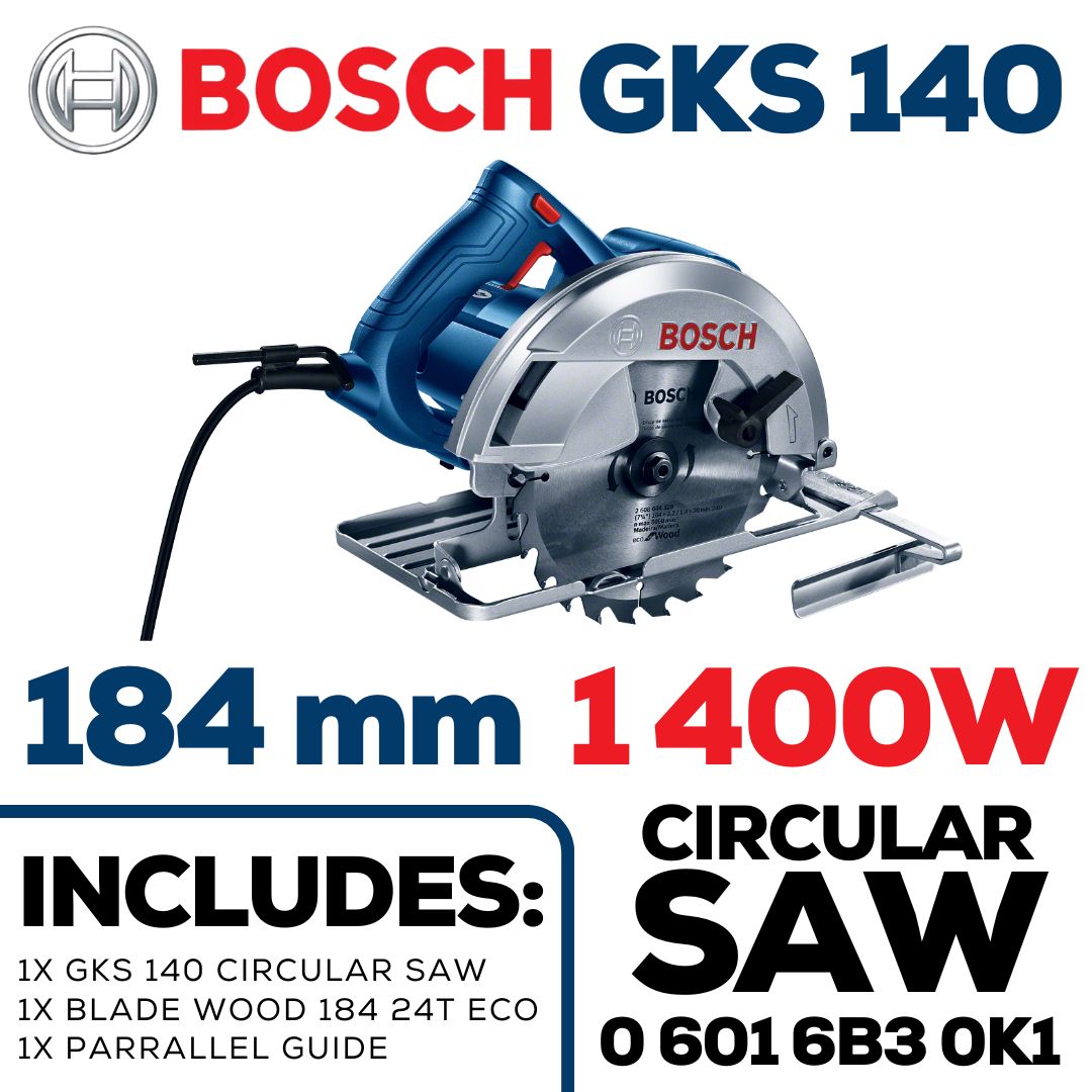 Bosch 1 400W Circular Saw 184 mm | Shop Online