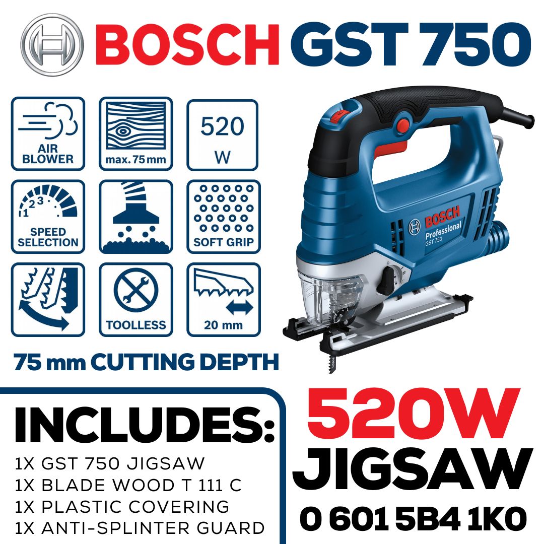 Bosch Professional Jigsaw 520W | GST 570