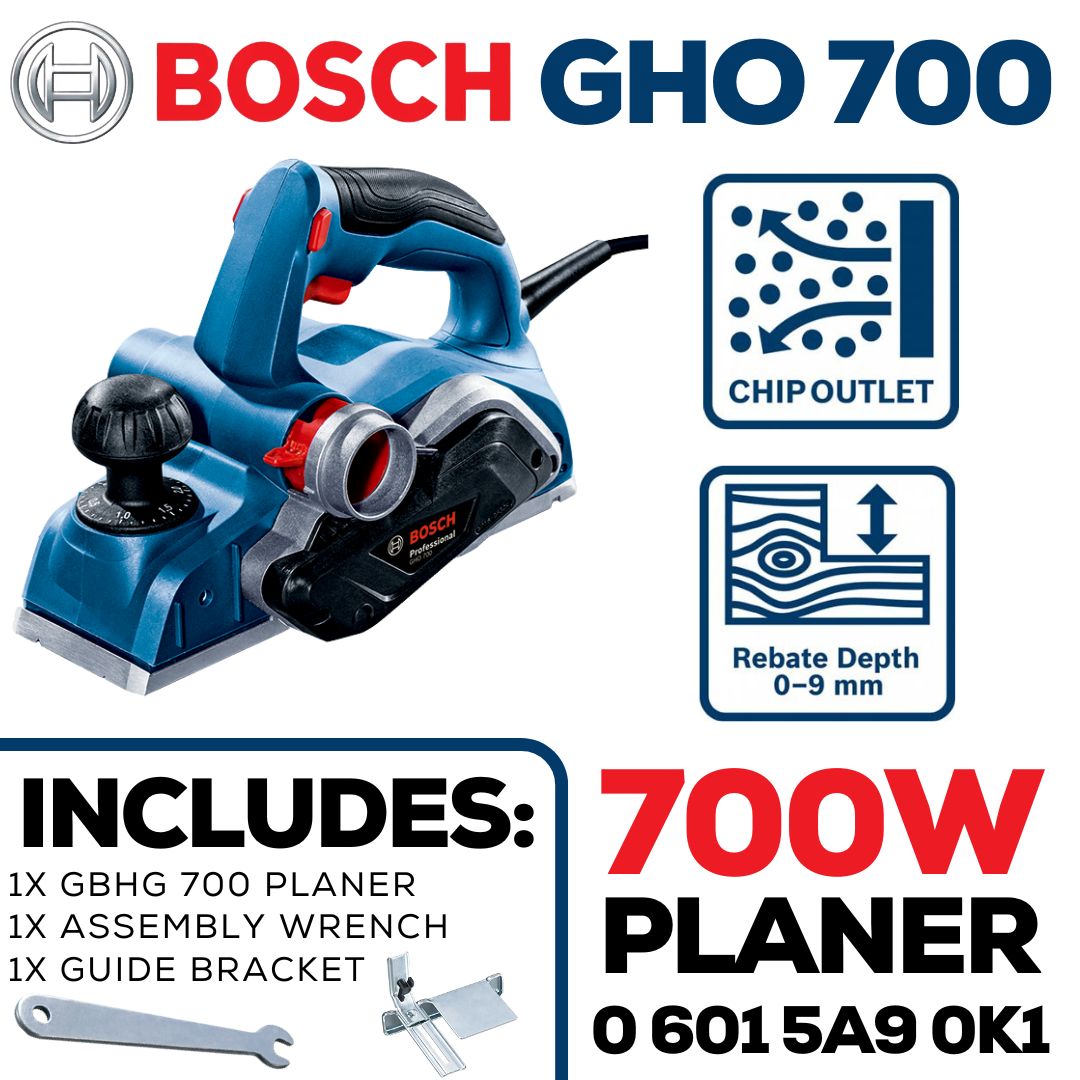 Bosch 700W Palner GHO 700 | Shop Online