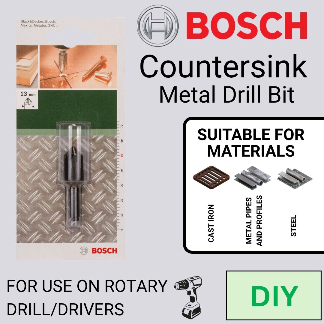 Bosch DIY Steel Countersink Drill Bit | Shop Online 