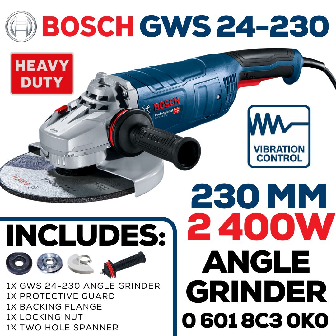 Bosch 2400W Angle Grinder 230mm | Shop Online