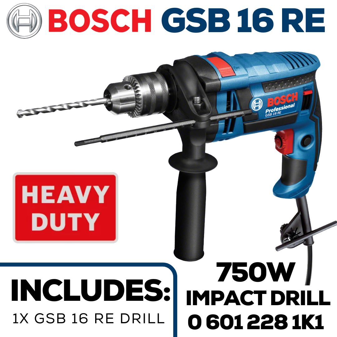 Bosch GSB 16 RE 13mm Impact Drill | Bethanie Hardware