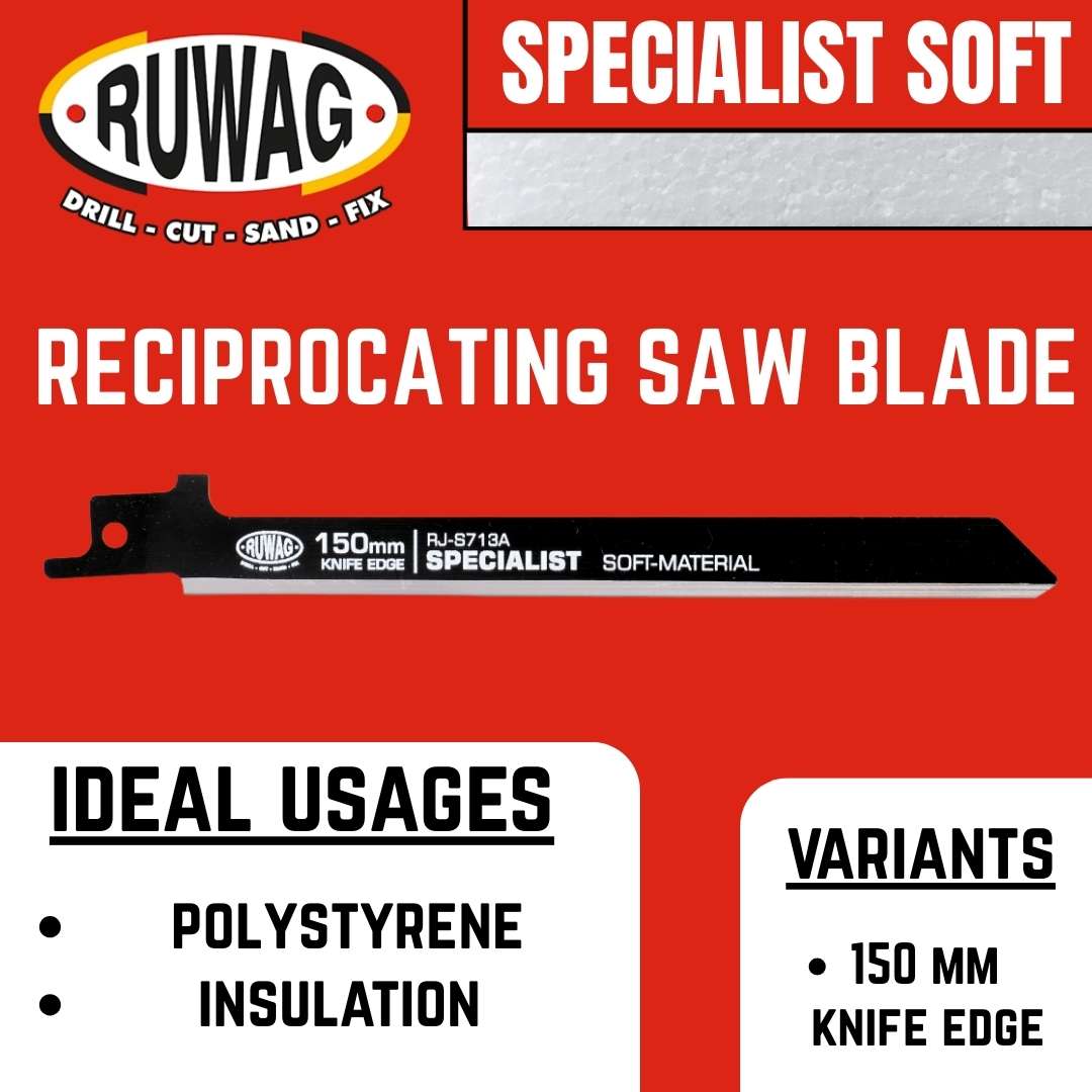Ruwag Reciprocating Saw Blade | Specialist Soft