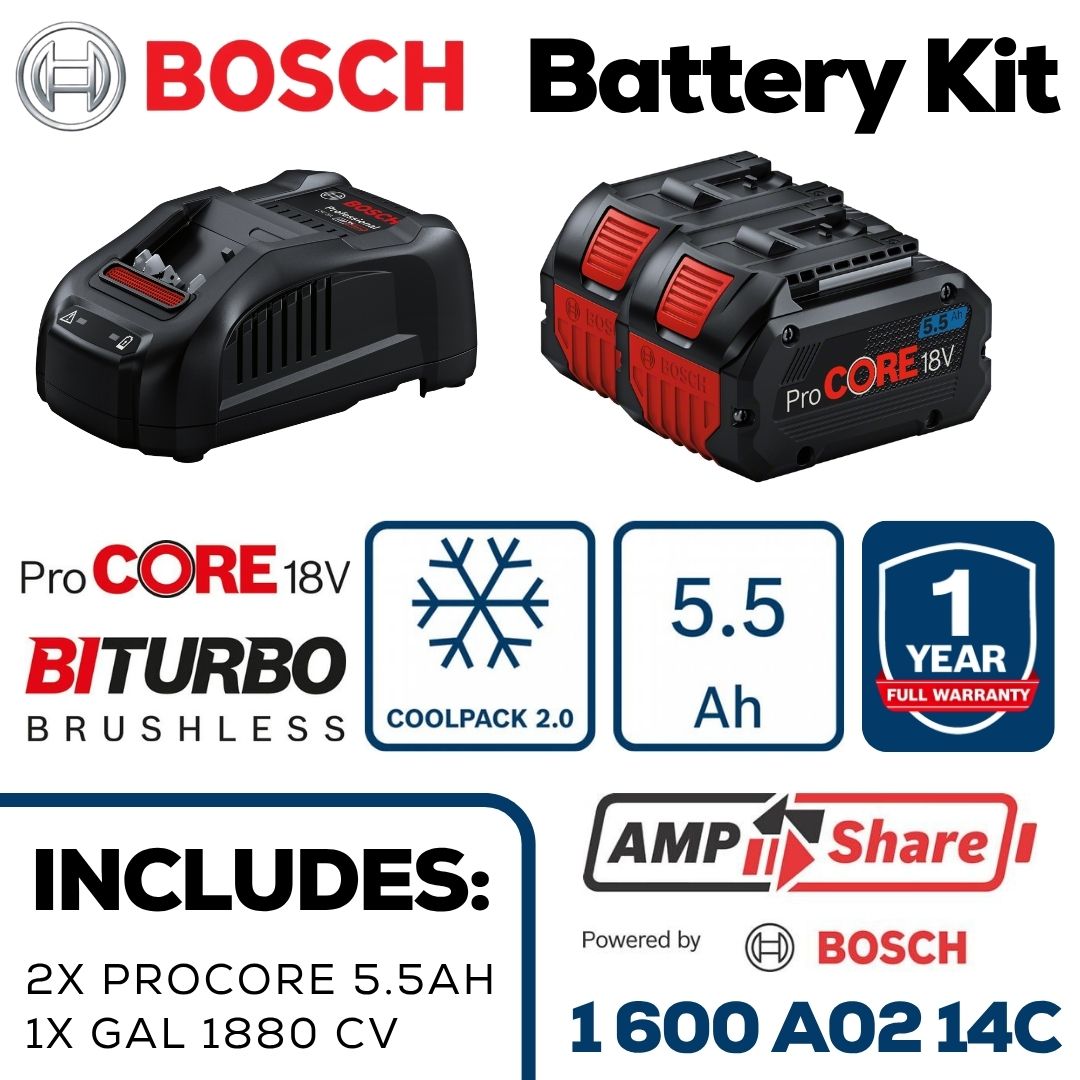 Bosch 18V ProCORE Battery Kit with Charger