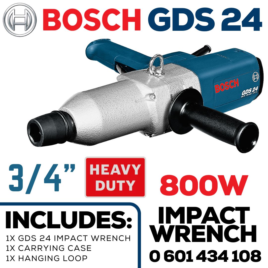 Bosch Impact Wrench 800W | 3/4" | 600Nm