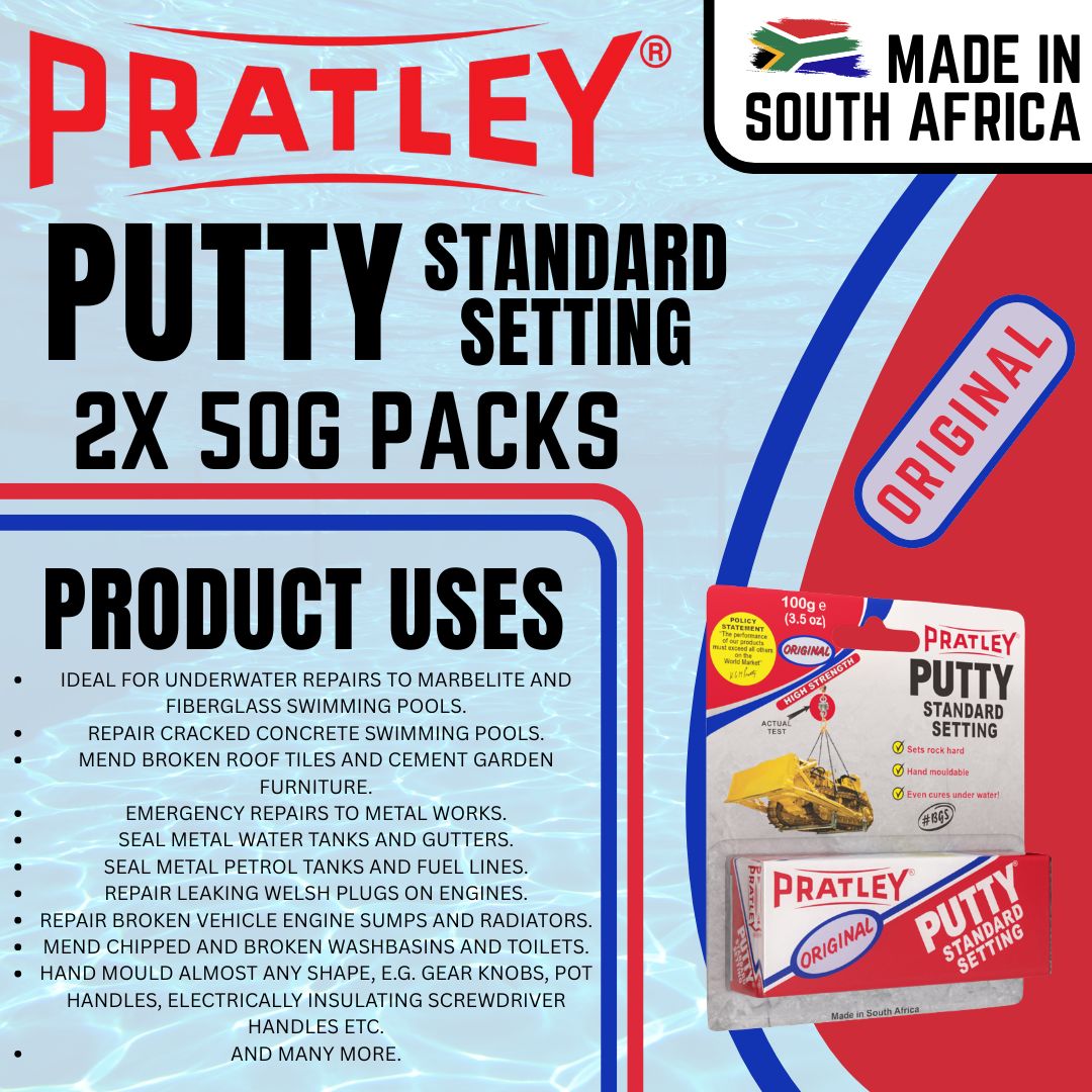 Pratley Putty Original Product Information - Bethanie Hardware