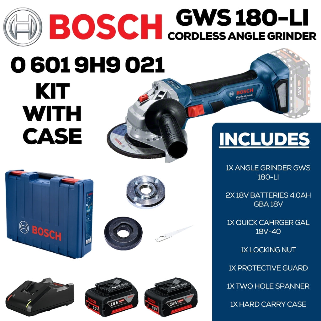 Bosch Cordless Angle Grinder Kit - Shop Online