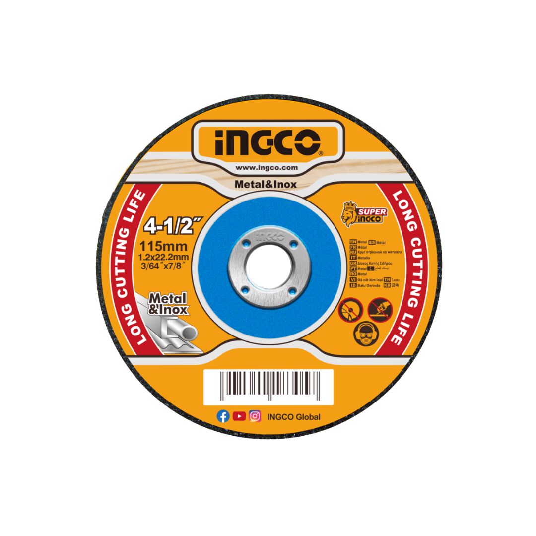 Ingco Cutting Disc Steel 115mm - Bethanie Hardware