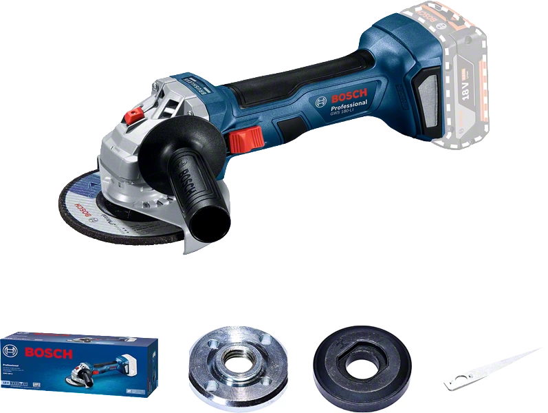 BOSCH 18V Angle Grinder GWS 180 LI Bethanie Hardware