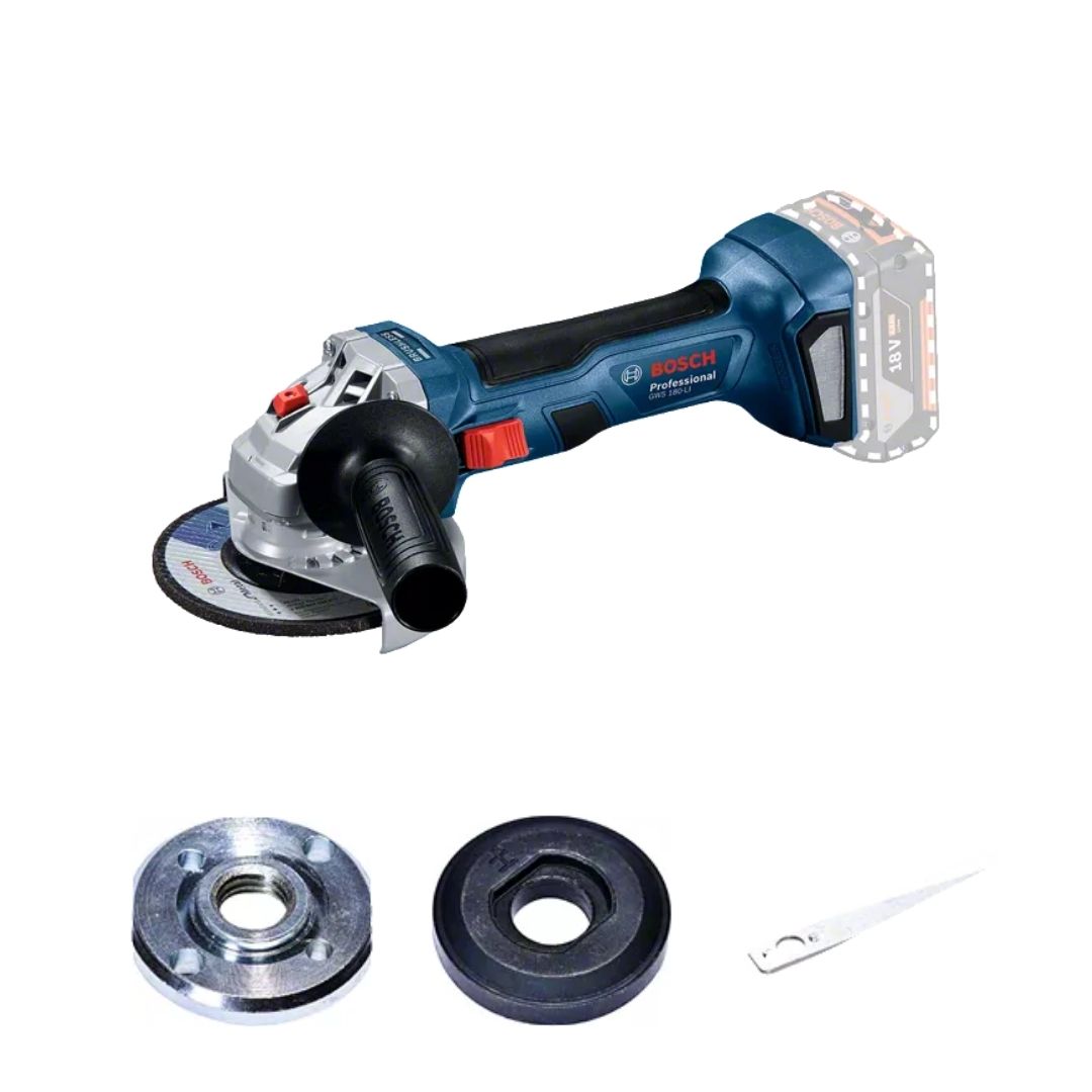 Bosch Professional Cordless Angle Grinder | GWS 180-LI