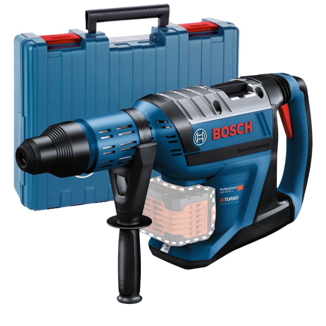 Bosch Professional Cordless Rotary Hammer | GBH 18V-45 C | SDS Max