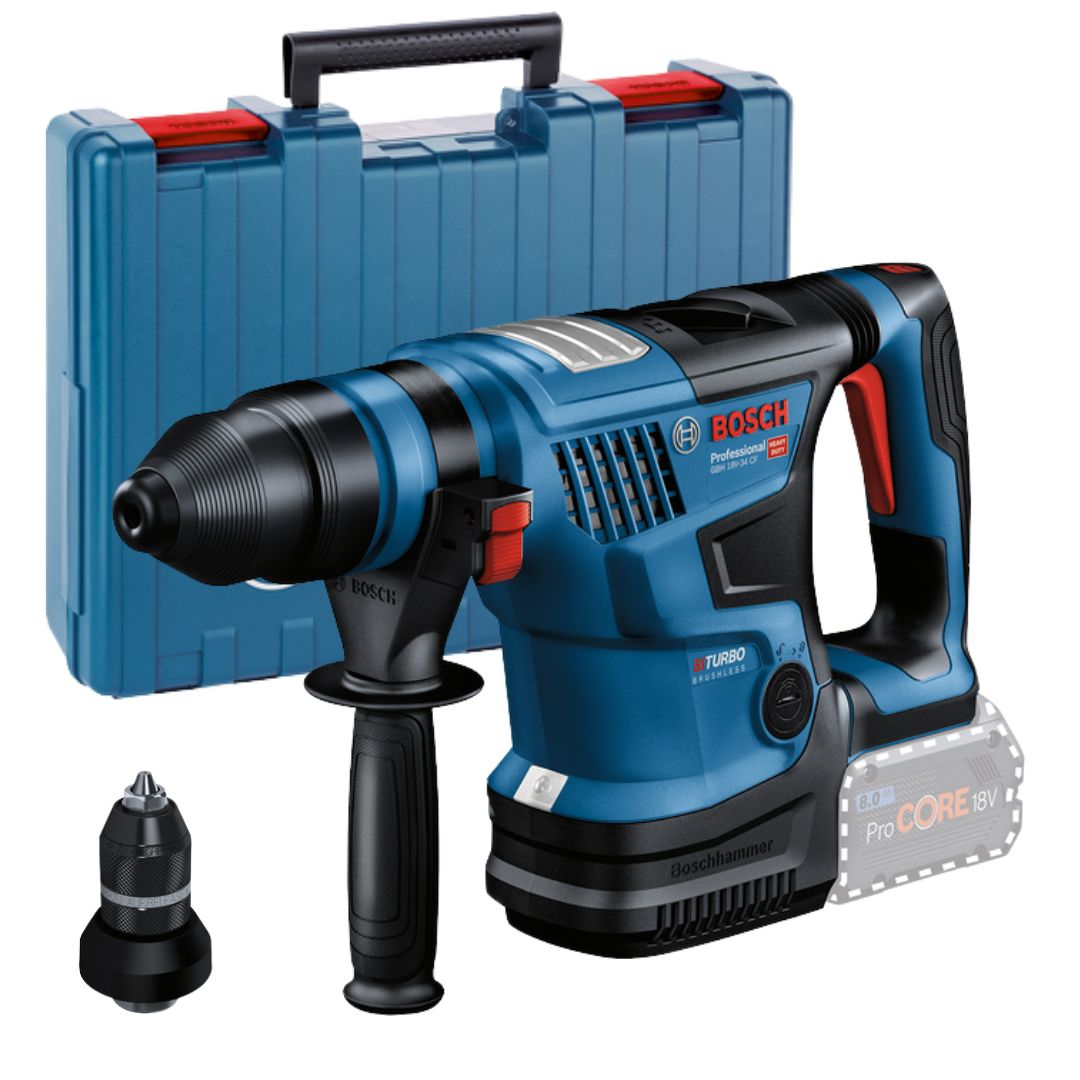 Bosch Professional Cordless Rotary Hammer | GBH 18V-34 CF