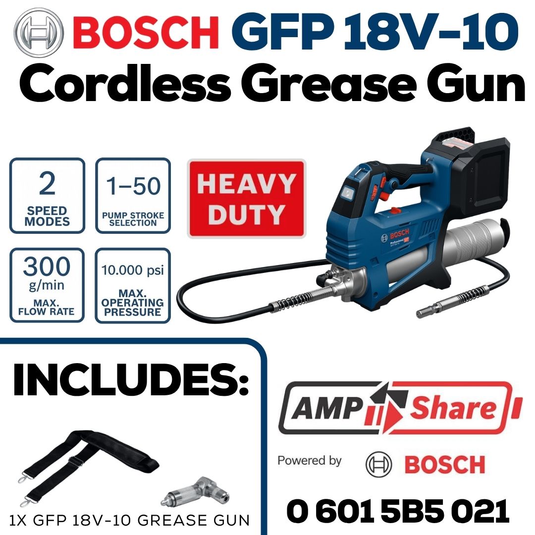 Bosch Professional 18V Grease Gun | GFP 18V-10