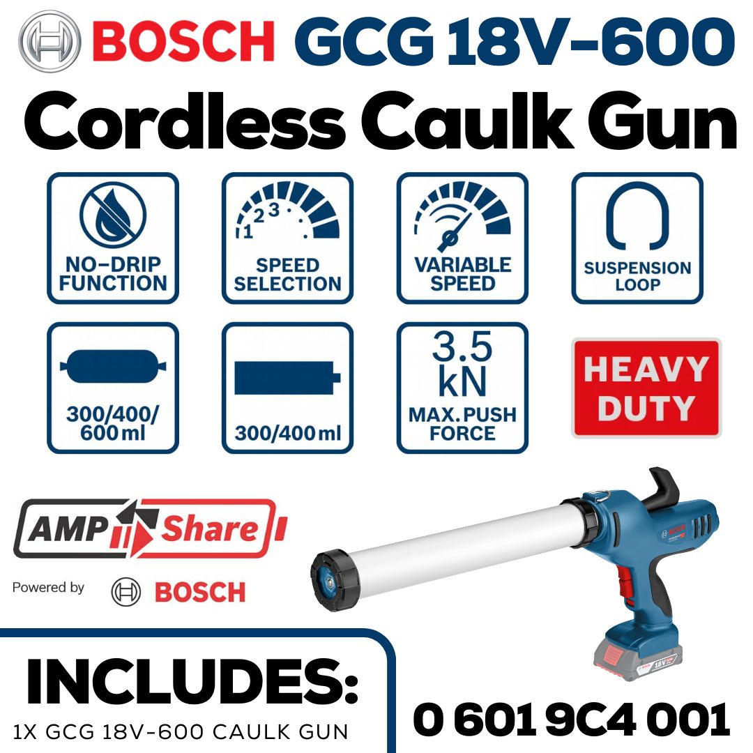 Bosch Professional 18V Silicone Gun | GCG 18V-600 