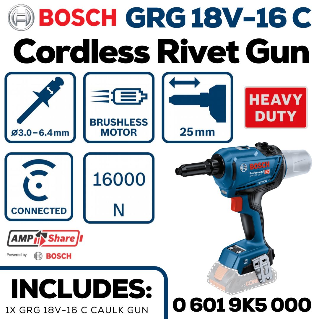 Bosch Professional 18V Pop Rivet Tool | GCG 18V-600
