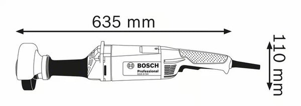 BOSCH Straight Grinder 1200W - GGS 8 SH