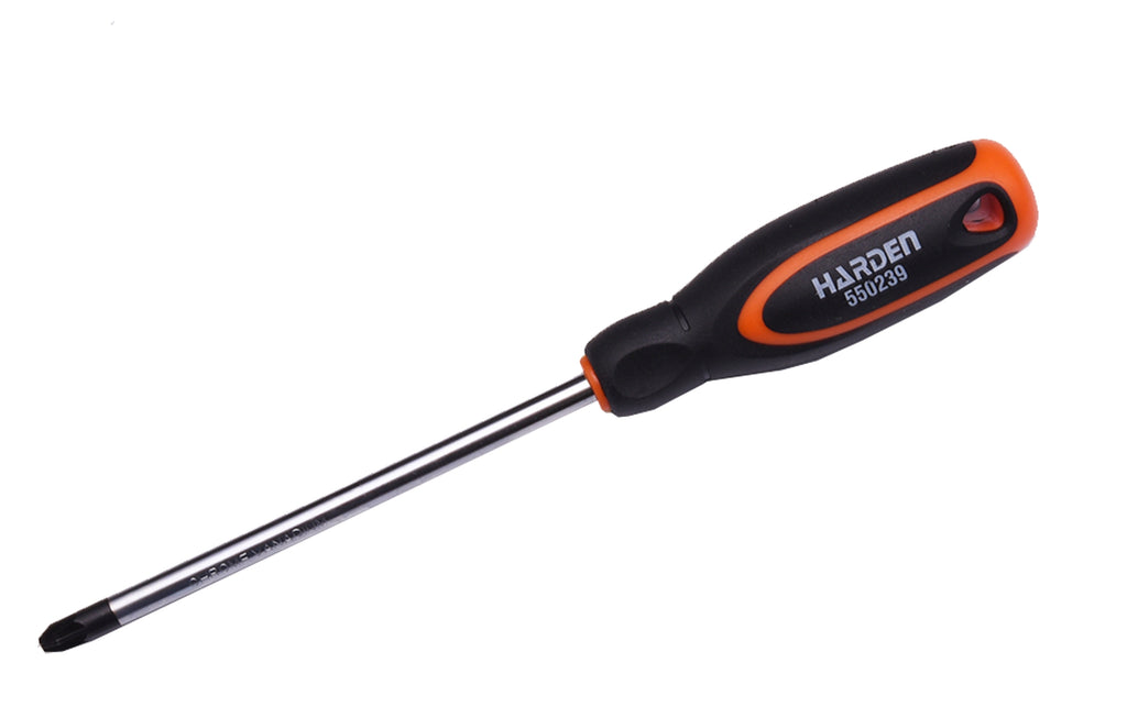 Harden PZ1x100mm Screwdriver with Soft Handle
