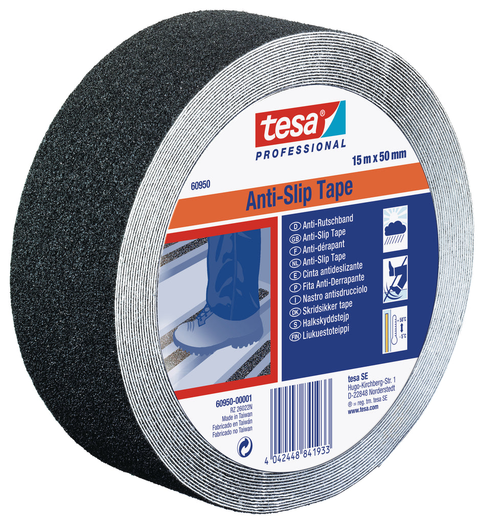 tesa Anti-Slip Tape Professioneel 15mx25mm Swart