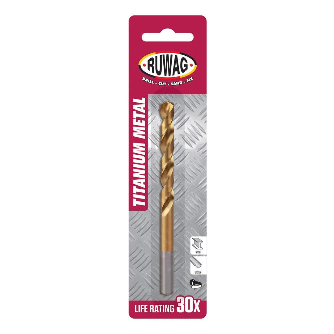 Ruwag 1.00mm titanium metaal gekaard boorpunt