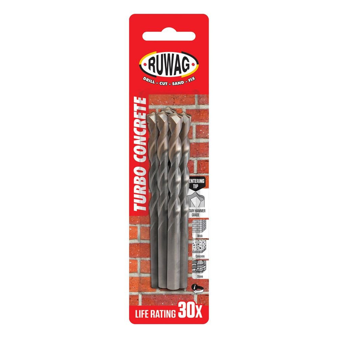 ruwag turbo drill bit 5 pack