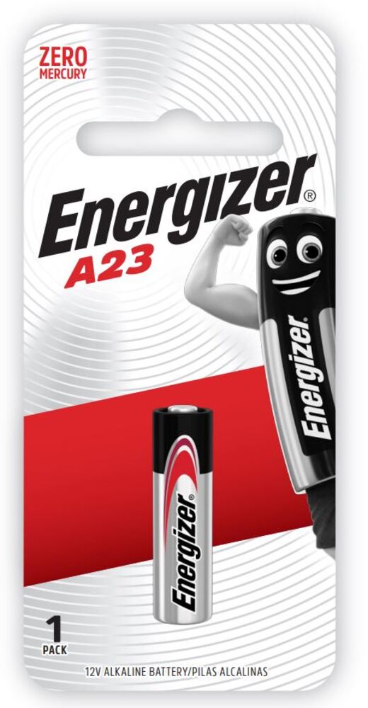 ENERGIZER 12V ALKALINE BATTERY 1 PACK: A23