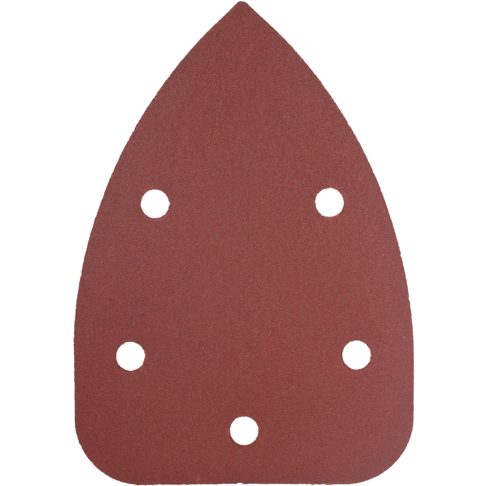 Tork Craft SANDING TRIANGLE 180 GRIT 140 X 140 X 98MM 5/PACK W/H HOOK AND LOOOP