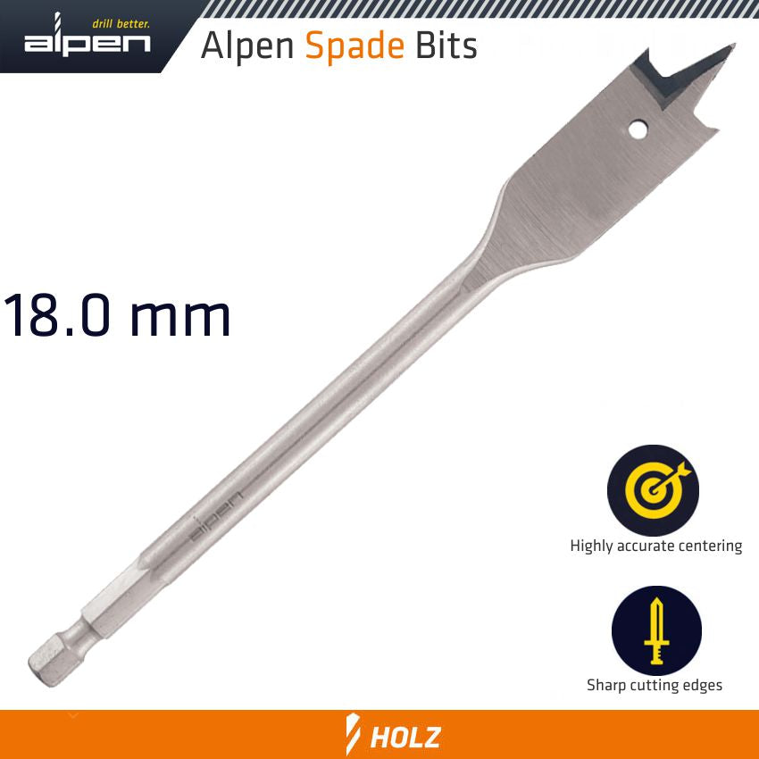 Alpen ALPEN SPADE BIT 16MMX152MM