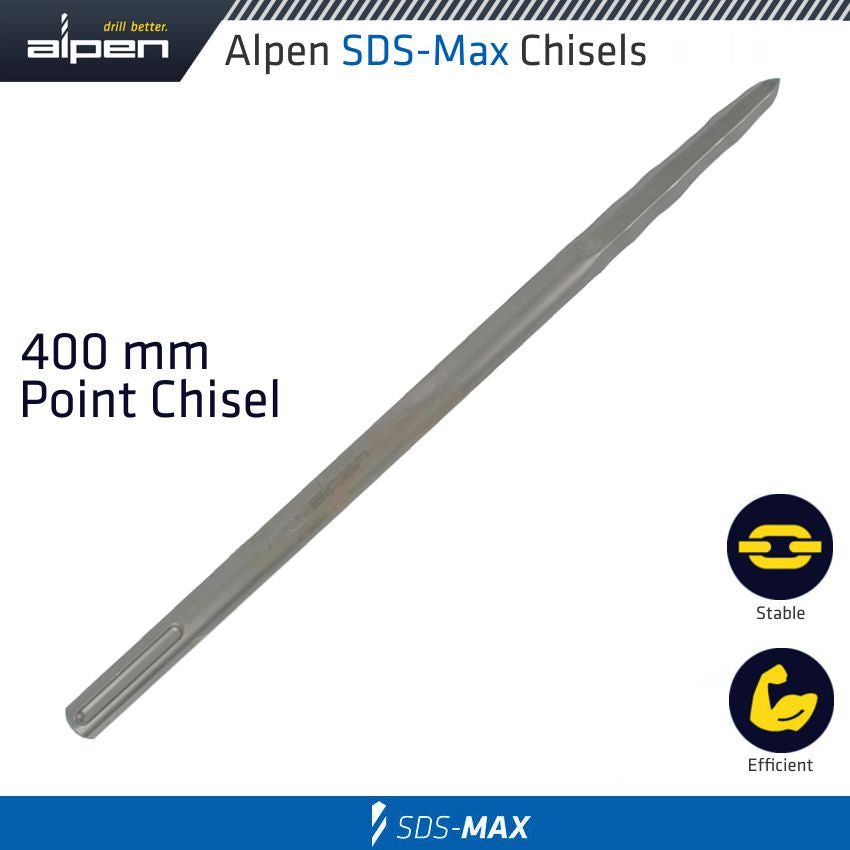 Alpen DEMOLISHER MAX POINT CHISEL 400 SDS-MAX