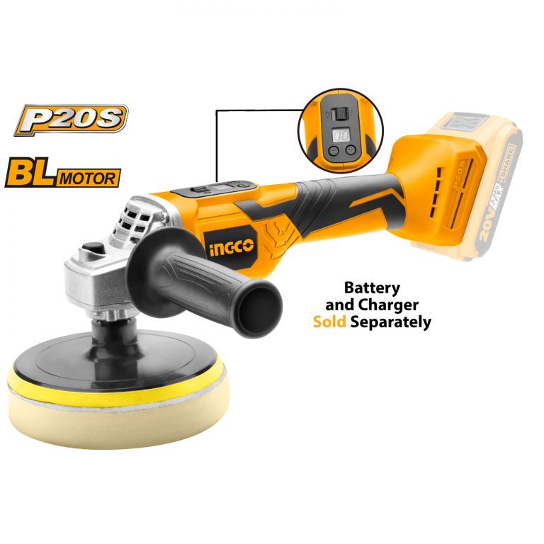 Ingco 20V PS+ ANGLE POLISHER 150MM