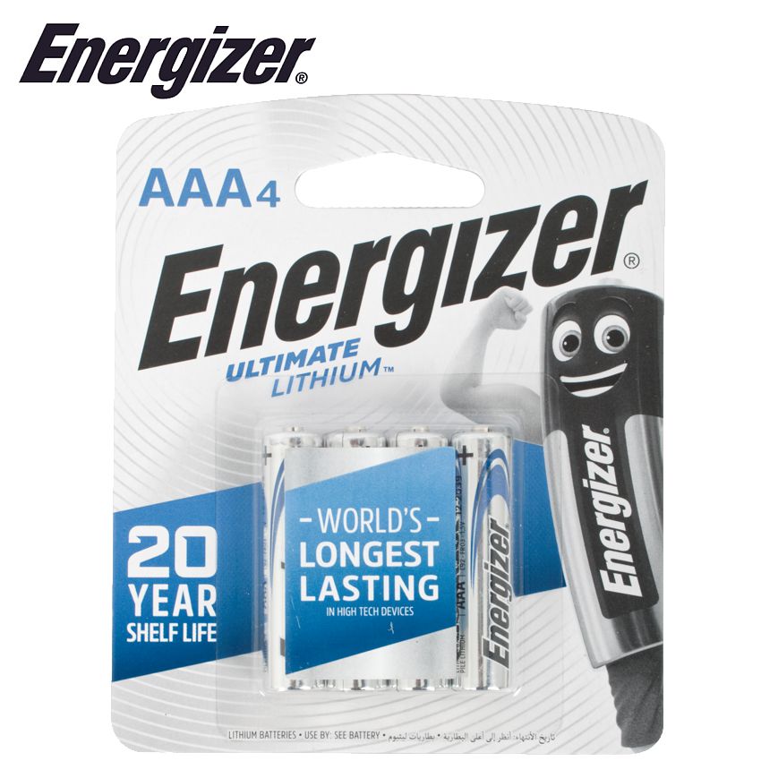 ENERGIZER ULTIMATE LITHIUM AAA - 4 PACK