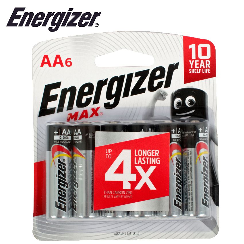 ENERGIZER MAX AA - 6 PACK