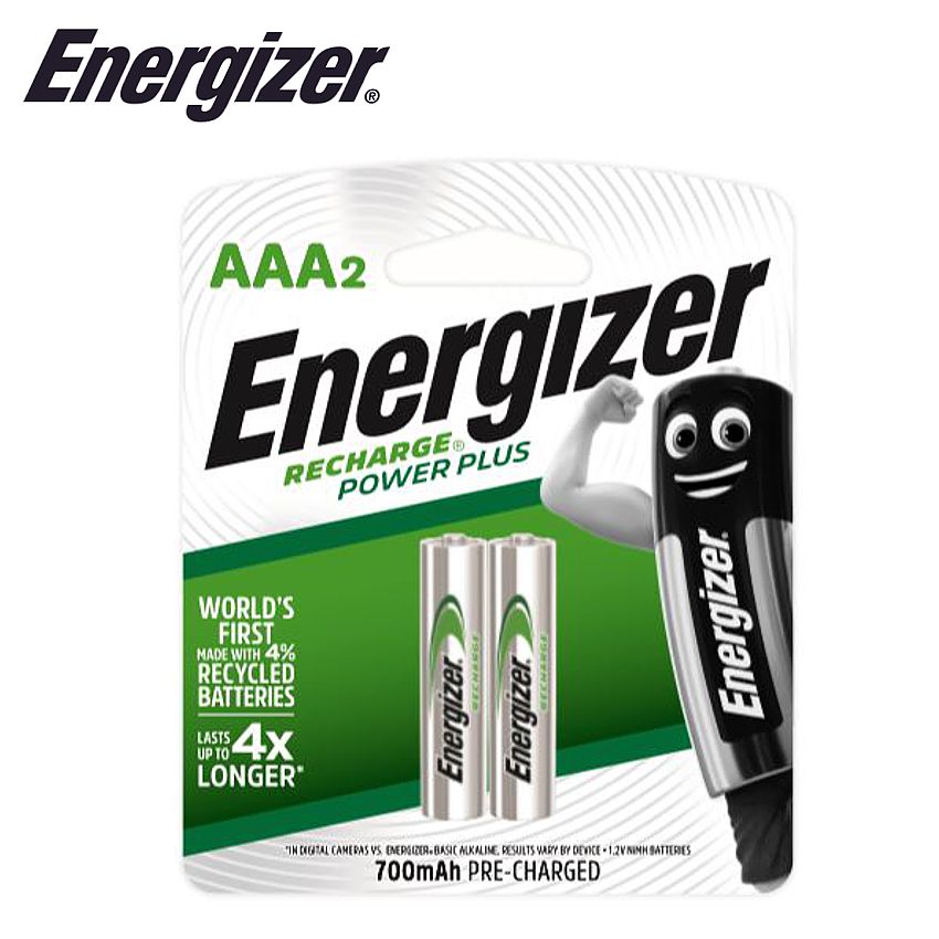 ENERGIZER RECHARGE 700mAh   AAA - 2 PACK