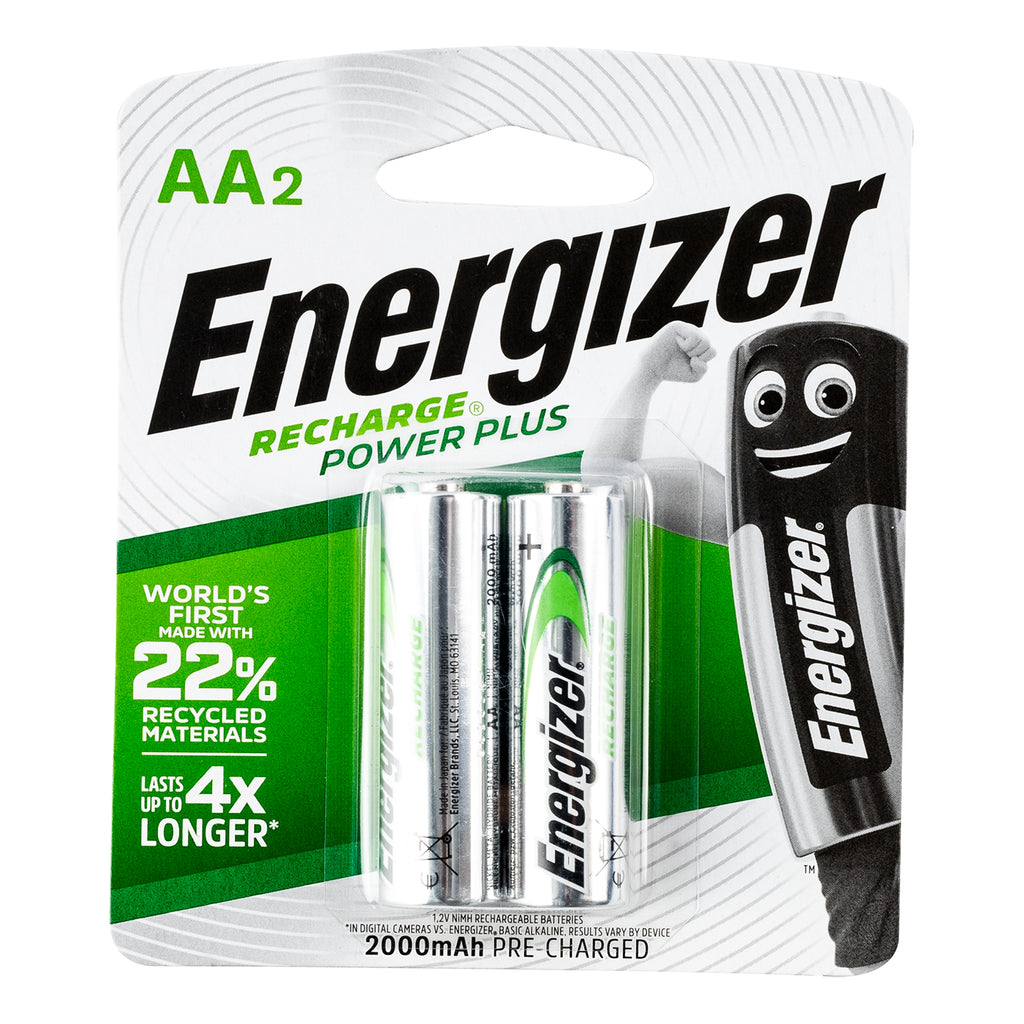 ENERGIZER RECHARGE 2000mAh   AA - 2 PACK