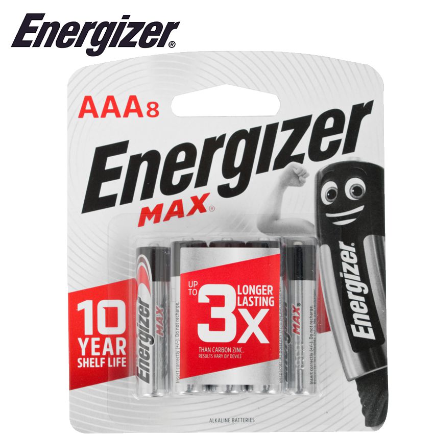 ENERGIZER MAX: AAA - 8 PACK