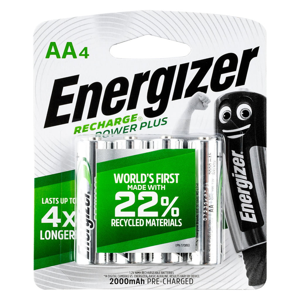 ENERGIZER RECHARGE 2300mAh EXTREME AA - 4 PACK