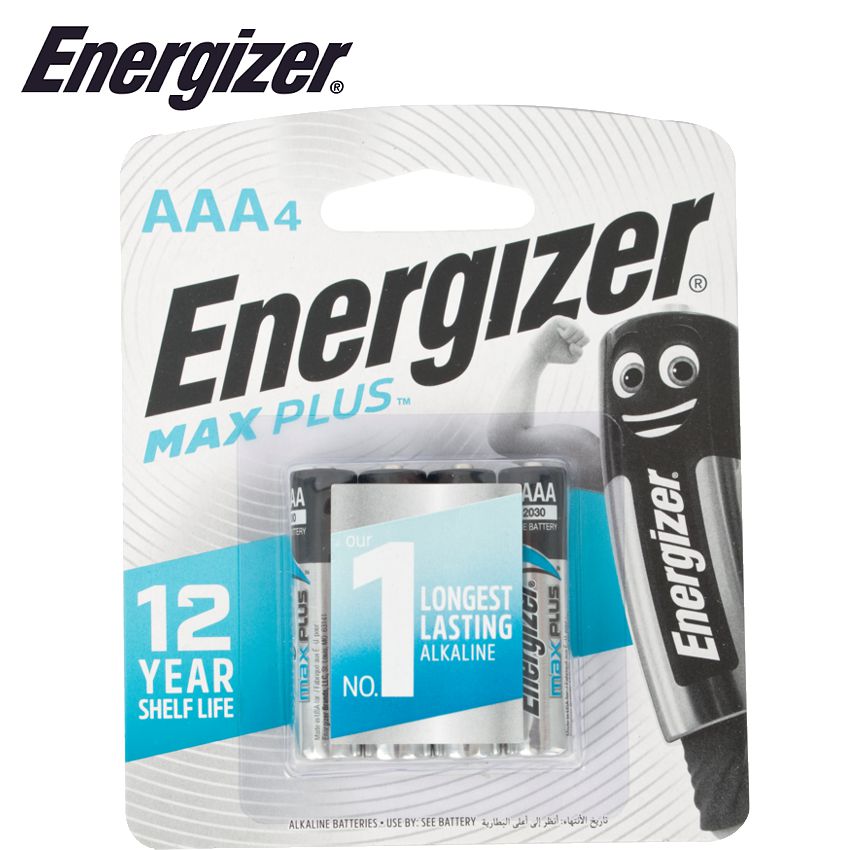 ENERGIZER MAXPLUS AAA - 4 PACK