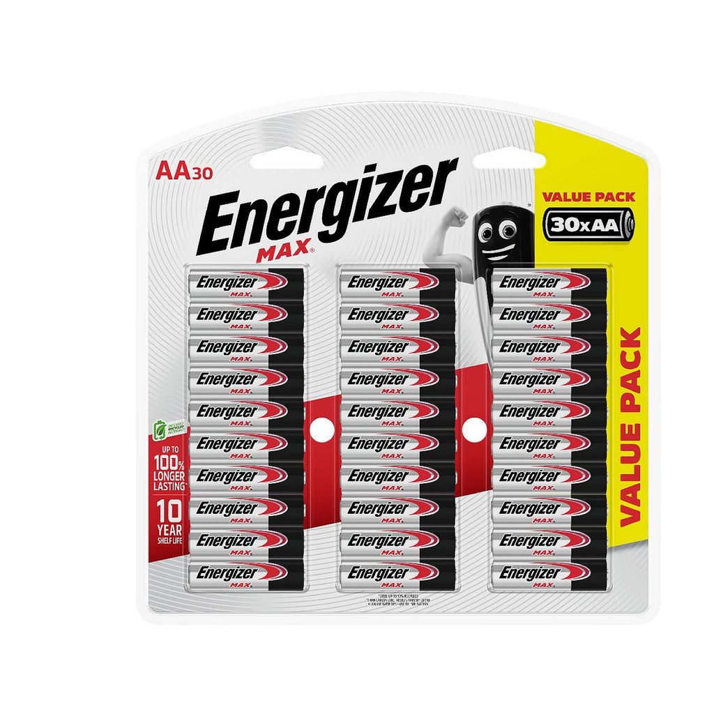 ENERGIZER MAX AA - 30 PACK