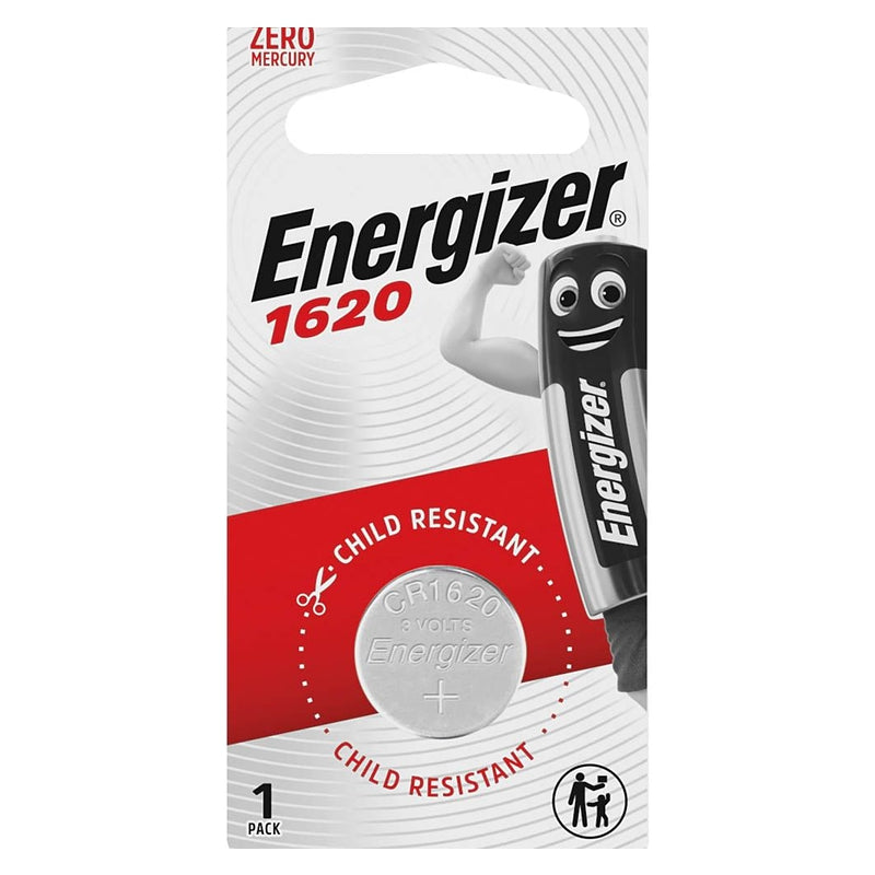 ENERGIZER 1620 3V LITHIUM COIN BATTERY 1 PACK