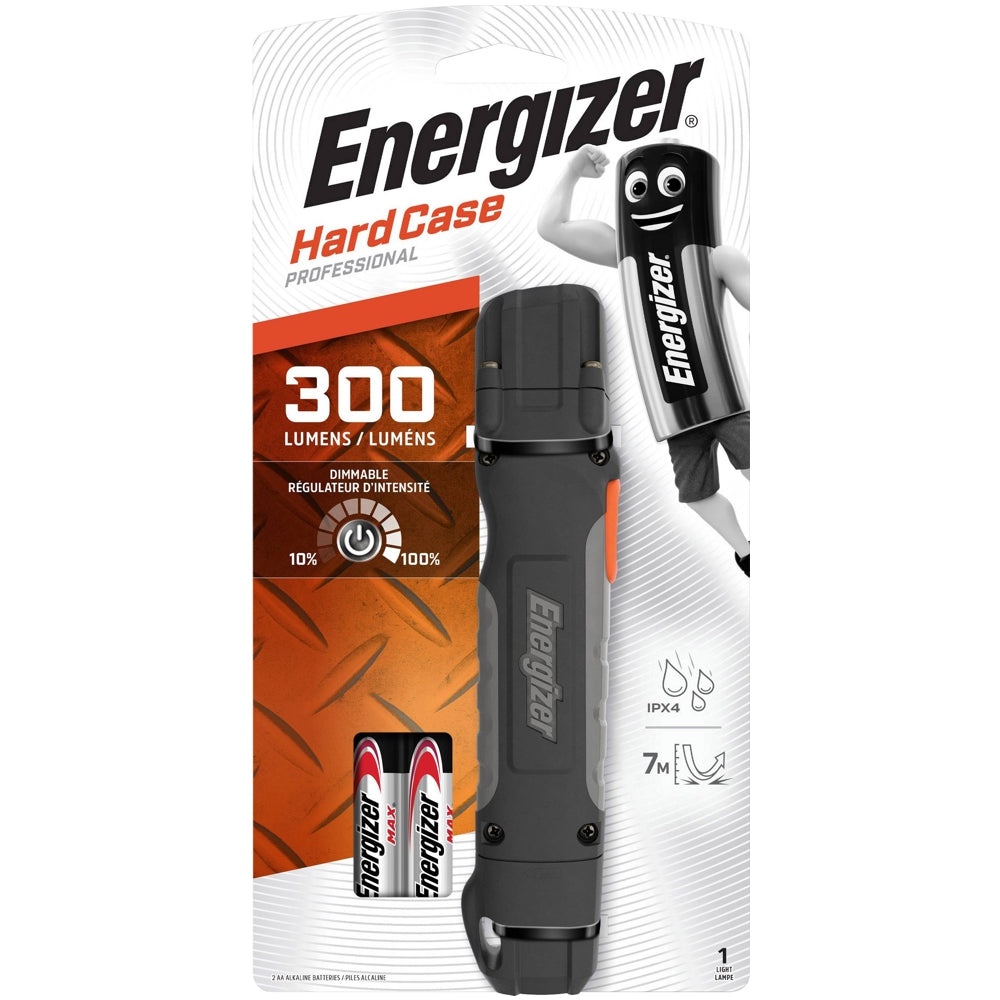 ENERGIZER HARDCASE PRO2 AA SPOTLIGHT 300 LUMENS