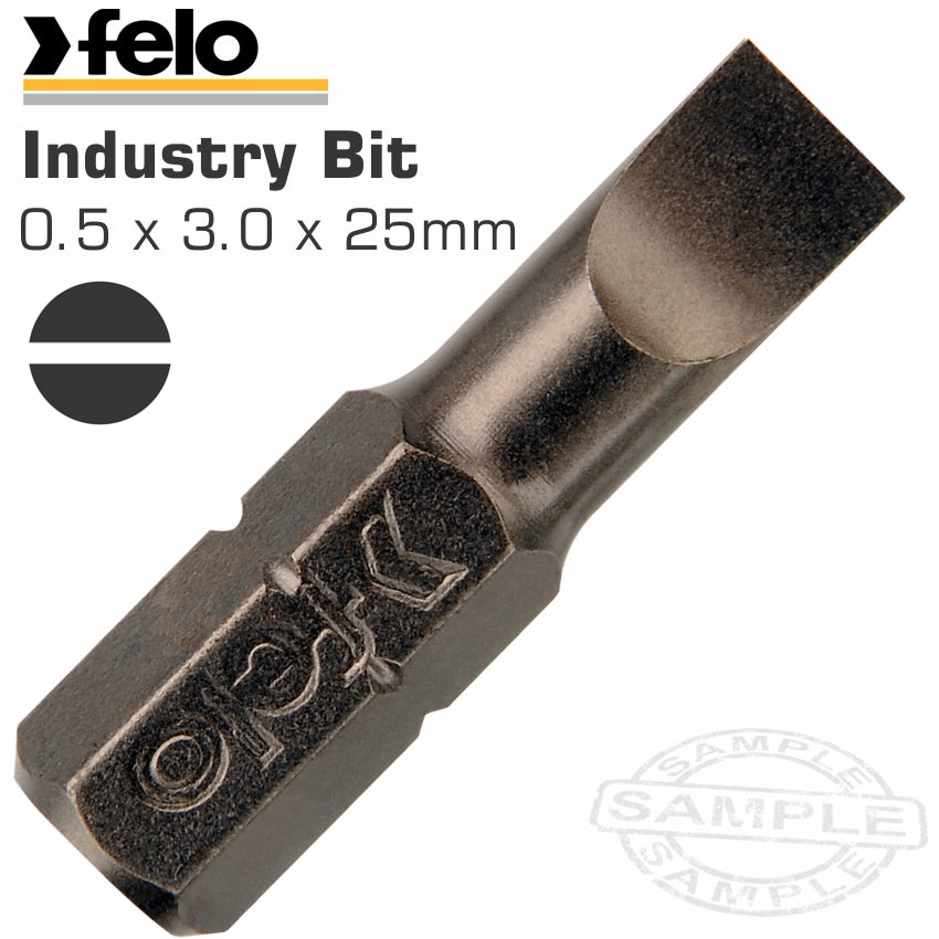 FELO SLOT SL 0.5 X 3.0 X 25MM BULK INS.BIT