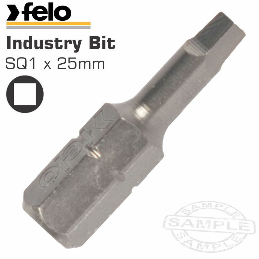 FELO SQUARE SQ1 X 25MM INSERT BIT