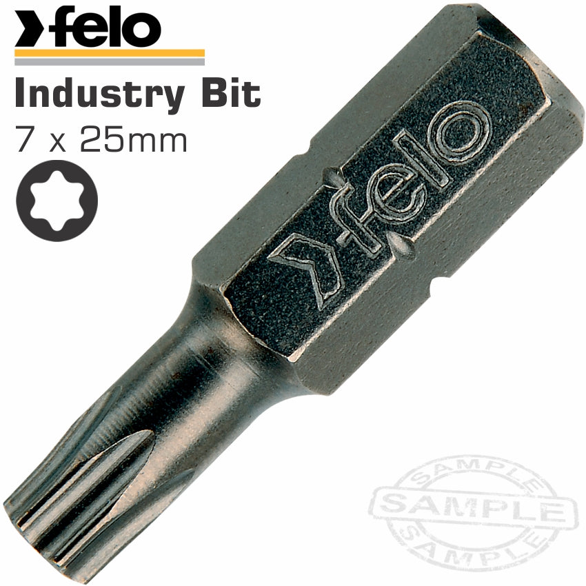 FELO TORX TX7 X 25MM BULK INS.BIT