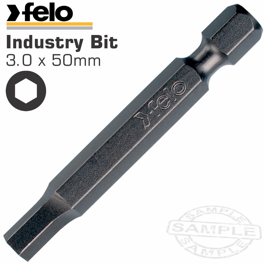 FELO ALLEN/HEX 3.0 X 50MM BULK INS.BIT