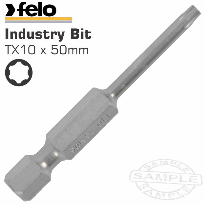 FELO TORX TX10 X 50MM BULK POWER BIT