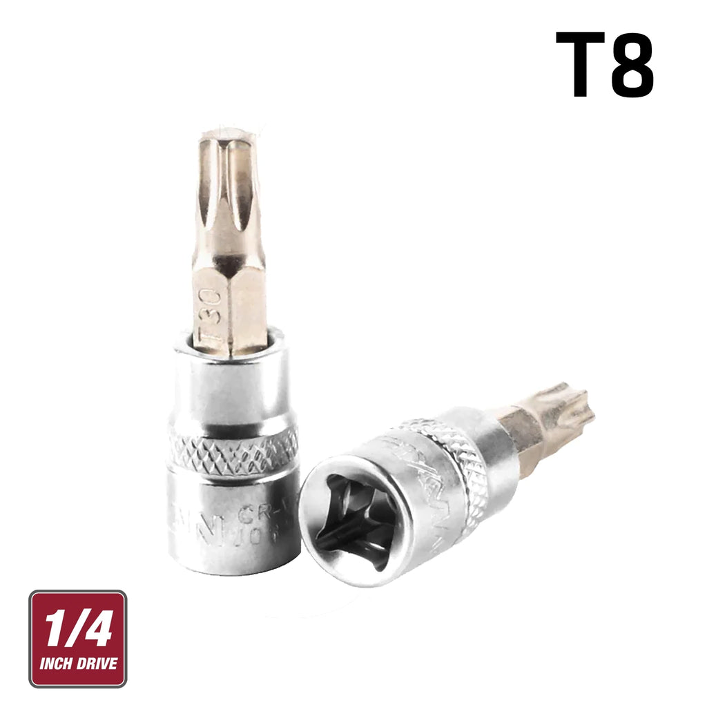 FIXMAN 1/4' DR.BIT SOCKET TORX T8