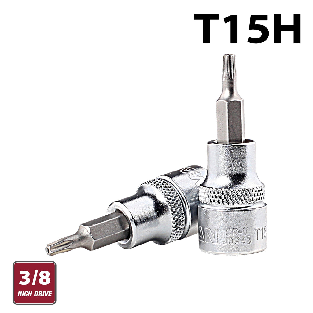 FIXMAN 3/8' DR.BIT SOCKET T15H TORX SECURITY