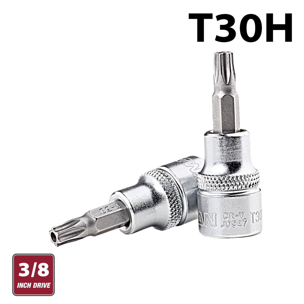 FIXMAN 3/8' DR.BIT SOCKET T30H TORX SECURITY