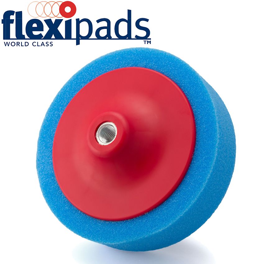 Flexipads BLUE COMPOUNDING/POLISH SPONGE 150MM M14 X 2MM